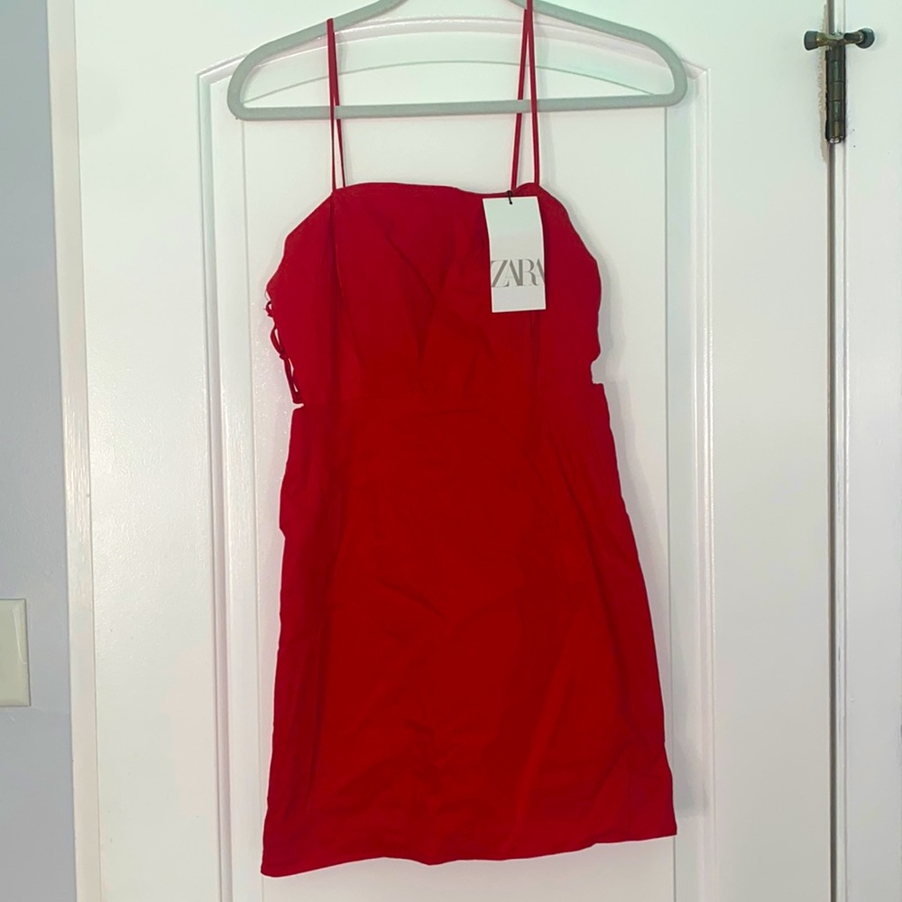 Red Zara Dress Medium